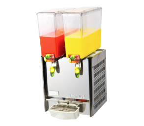 Juice Dispenser Refrigerated Two Jar